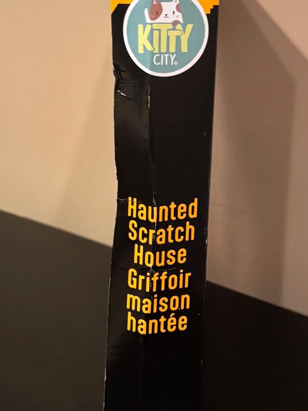 Haunted Scratch House - Black & Orange